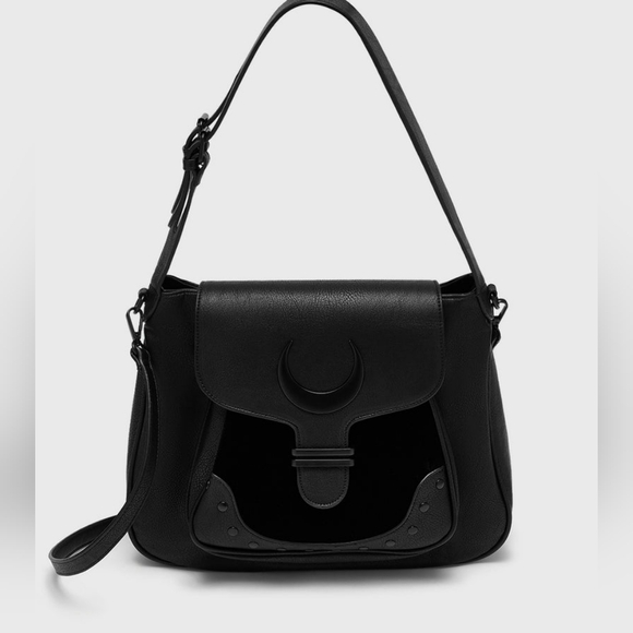 Killstar Handbags - KILLSTAR SACRED MOON SATCHEL